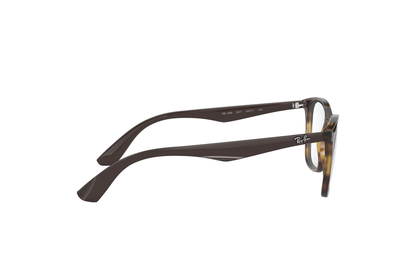Ray-Ban RB7066-5577 Nylon Gloss Tortoise Square 54mm Lens Optical