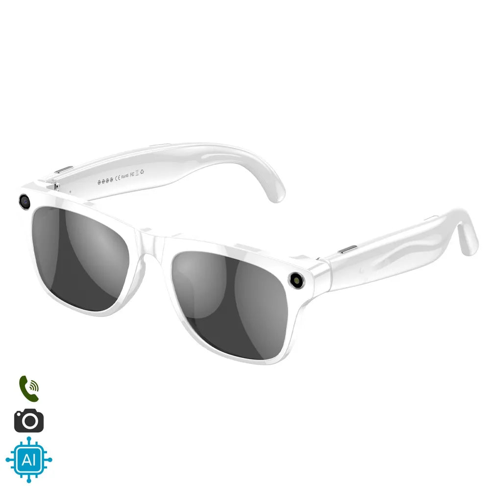Gafas Inteligentes XK OEN PRO con Lentes Graduadas GRATIS - con Cámara HD 2 MP, Inteligencia Artificial, Traductor en Tiempo Real y Asistente de Voz