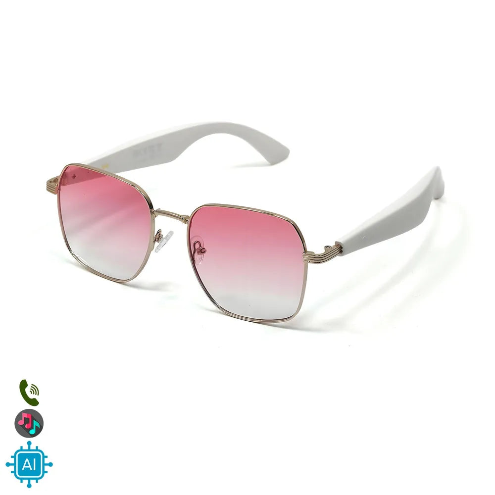 Gafas Inteligentes AI GY-200 con Lentes Graduadas GRATIS - con Traducción Automática en +100 Idiomas, Agente de Inteligencia Artificial, Música Bluetooth y Asistente de Voz