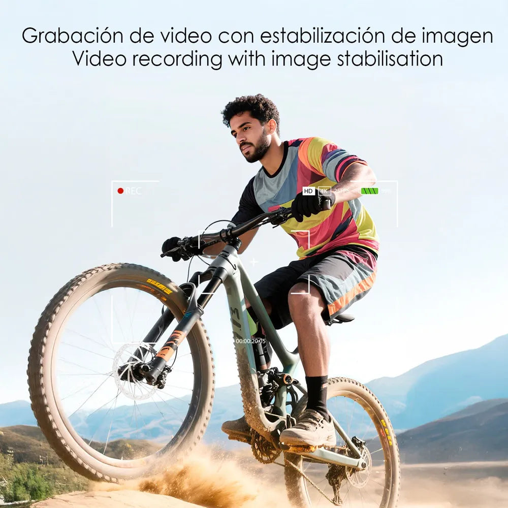 Gafas Inteligentes E3 con Lentes Graduadas GRATIS - con Cámara HD de 8 MP, Inteligencia Artificial, Traductor en Tiempo Real y Lentes Intercambiables