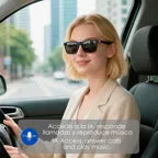 Gafas Inteligentes A02-315 con Lentes Graduadas GRATIS - con Inteligencia Artificial, Traductor en Tiempo Real, Bluetooth y Asistente de Voz