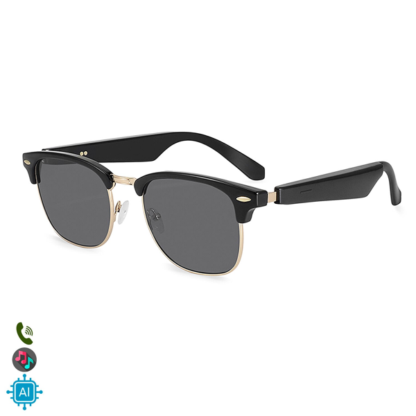 Gafas Inteligentes A03-316C1 con Lentes Graduadas GRATIS- con Inteligencia Artificial, Traductor en Tiempo Real, Bluetooth y Asistente de Voz