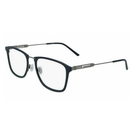 Calvin Klein CK19717-410 Unisex Navy Square Metal Frame 55mm Lens