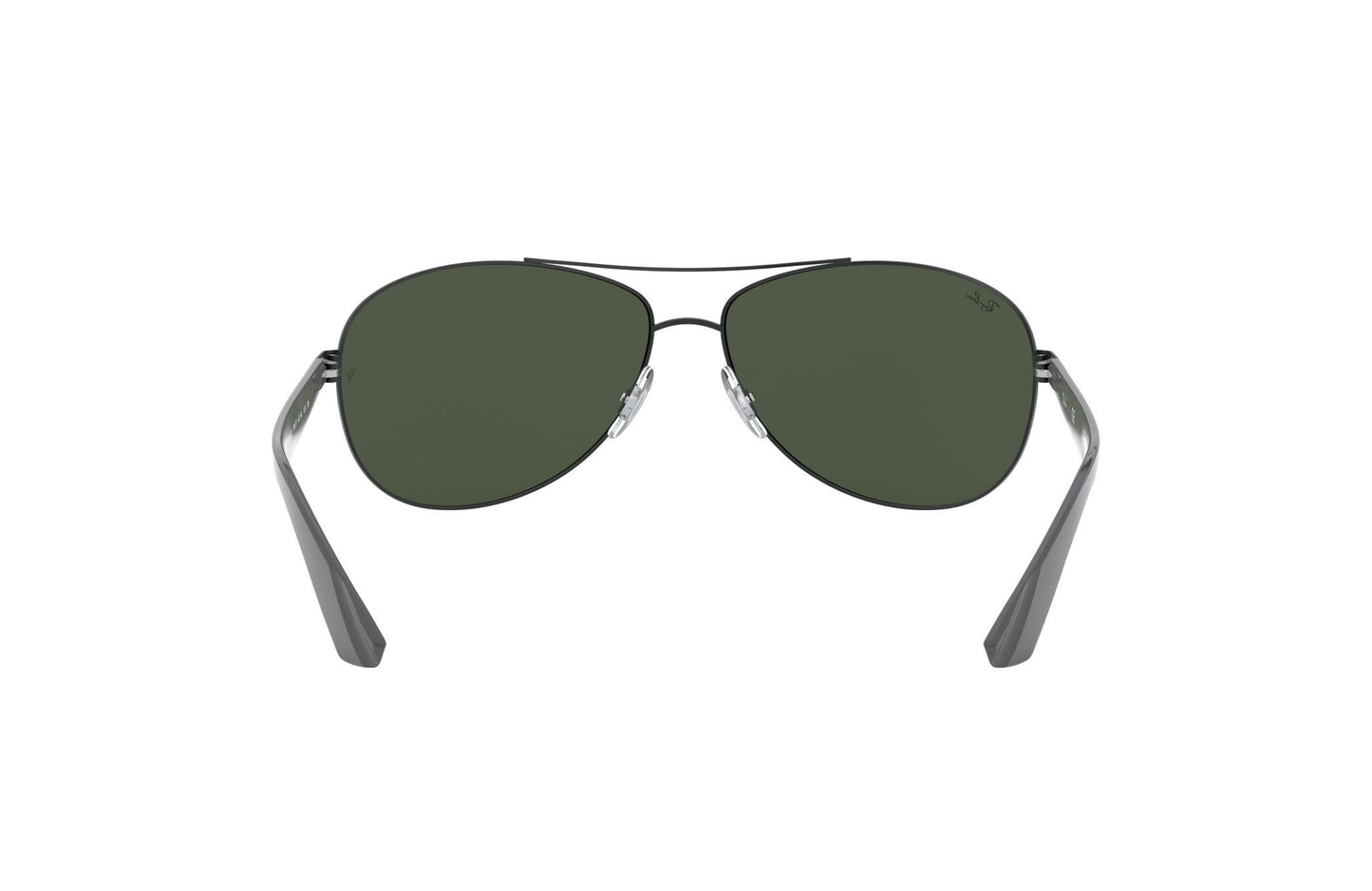 Ray-Ban RB3526-006/71 Men Matte Black Pilot Green Lens Sunglasses