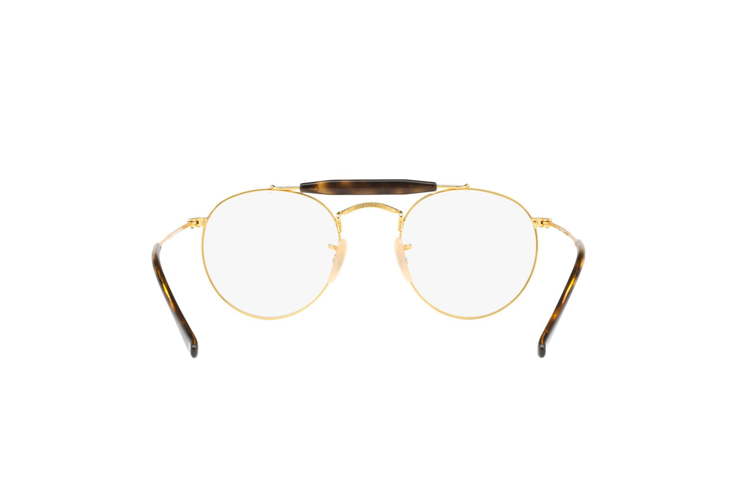 Ray-Ban RB3747-2945 Havana Gold Round Optical 47mm Eyeglasses Frame