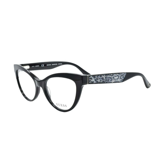 Guess GU-2623-005 Black Cat-Eye Women's Acetate Eyeglasses