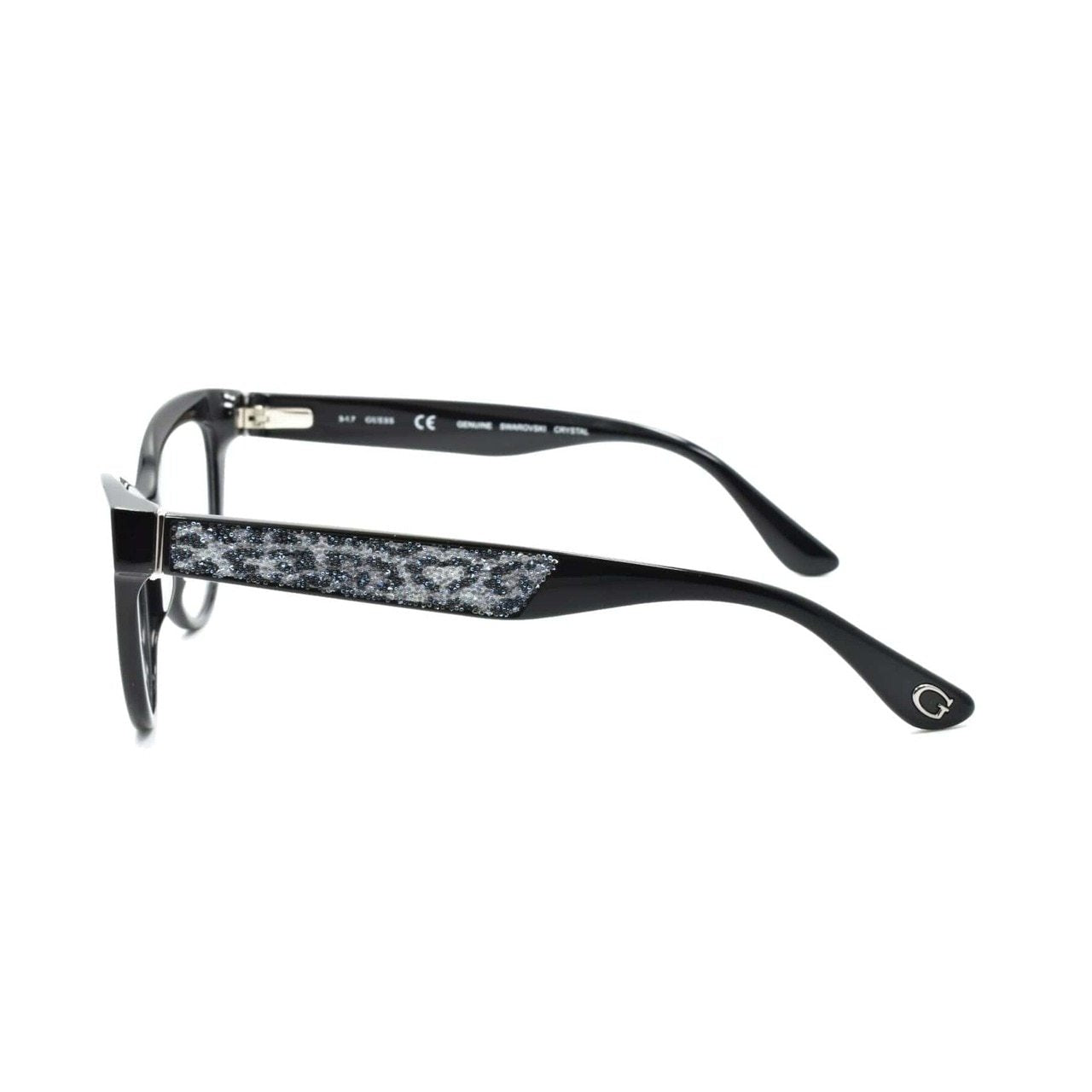 Guess GU-2623-005 Black Cat-Eye Women's Acetate Eyeglasses