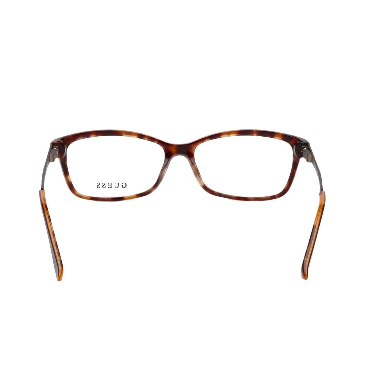 Guess GU-2635-050 Dark Brown Rectangular Women's Acetate Eyeglasses