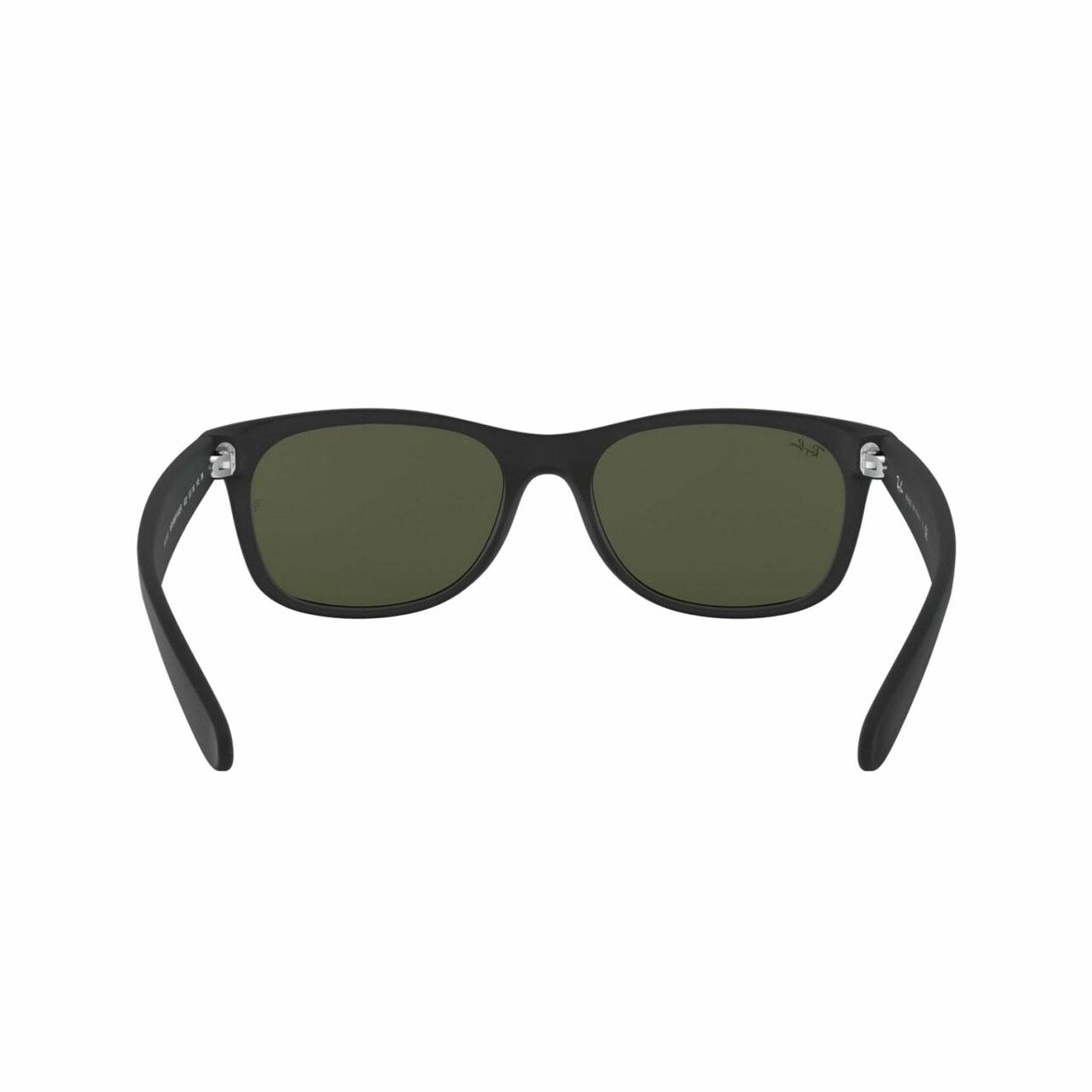 Ray-Ban RB2132-622 New Wayfarer Classic Matte Black Square Green