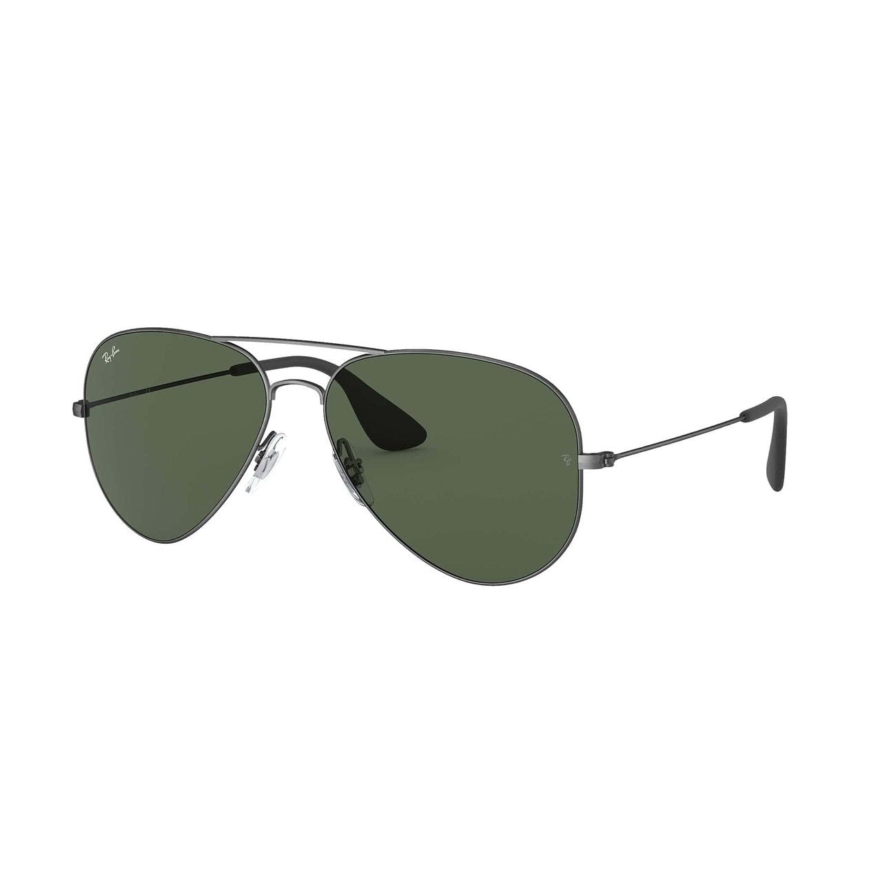 Ray-Ban RB3558-913971 Antique Black Aviator Green Classic Lens Metal