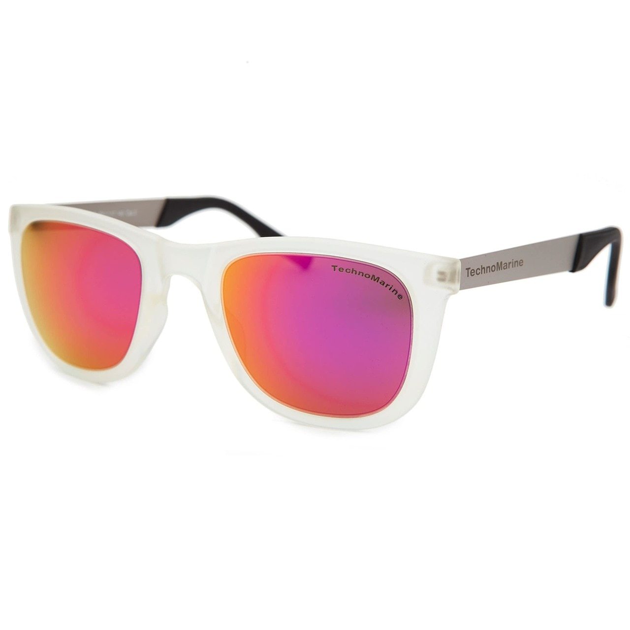 Technomarine Black Reef TMEW001-02 Wayfarer Mirrored Lens Sunglasses -