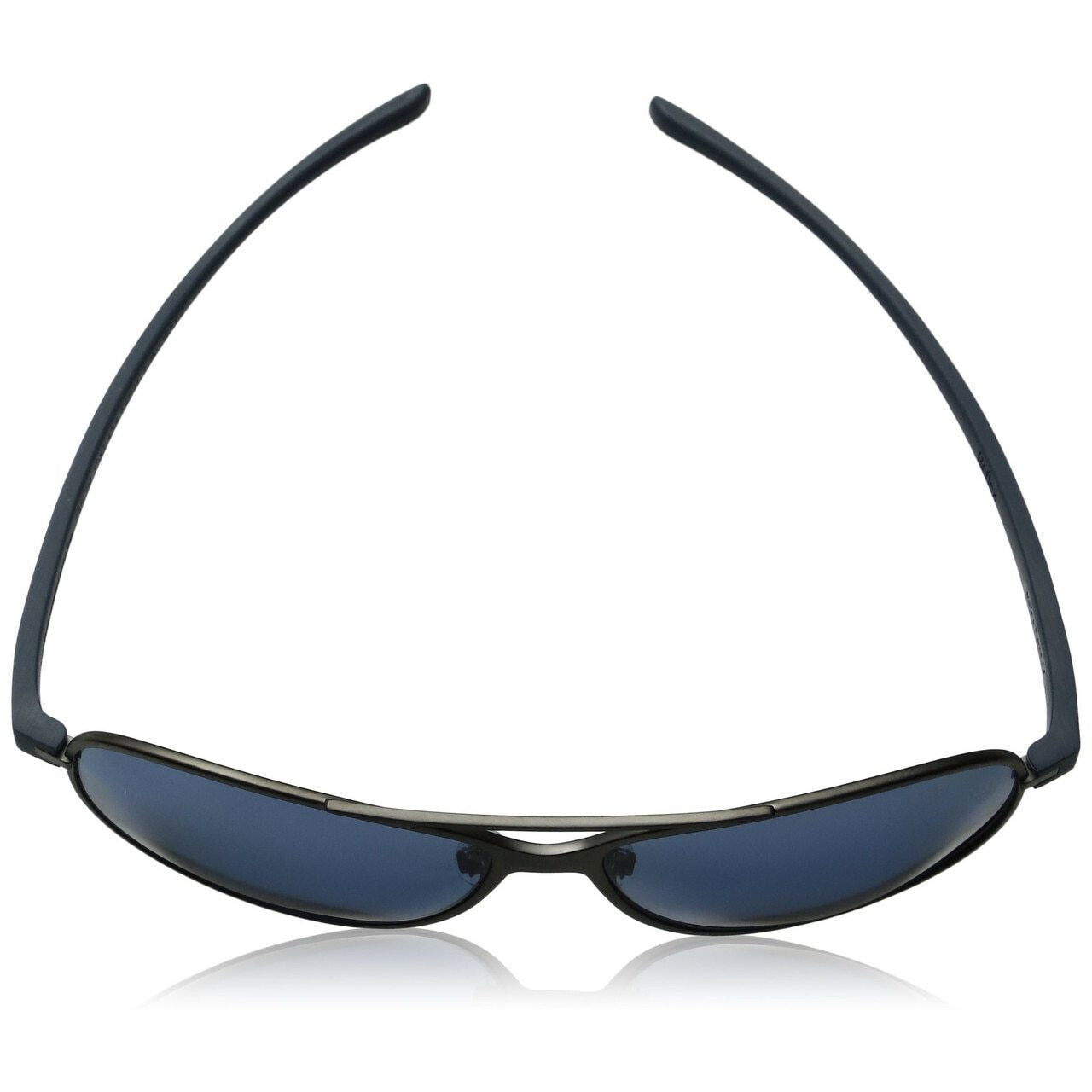 TAG Heuer Mens Reflex 3 3982 404 Lava Black Aviator Blue Polarized