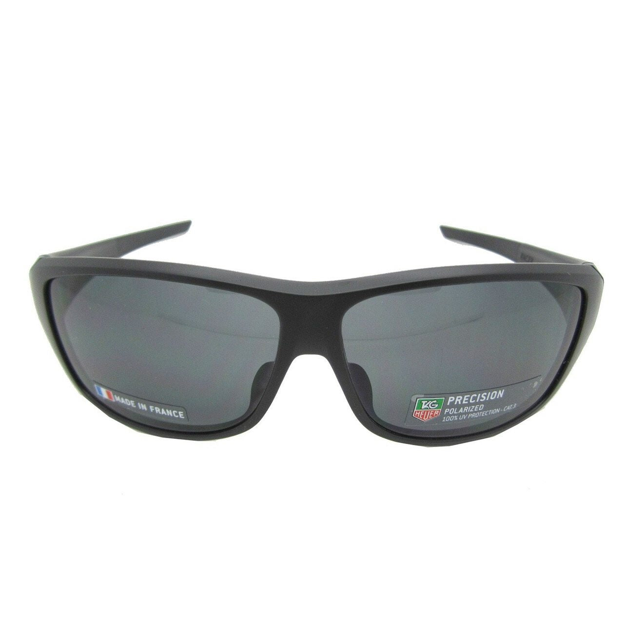 TAG Heuer 9225-104 Racer 2 Matte Black Rectangular Grey Lens