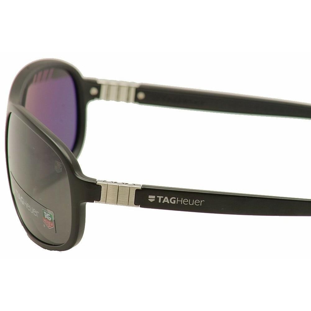 TAG Heuer 9301 101 Legend Grey Lenses with Black Oval Men's Sunglasses