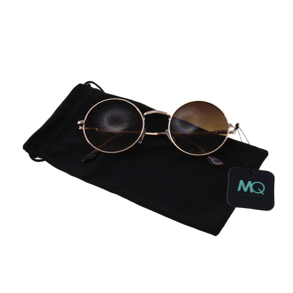 MQ Presley Sunglasses in Gold / Brown