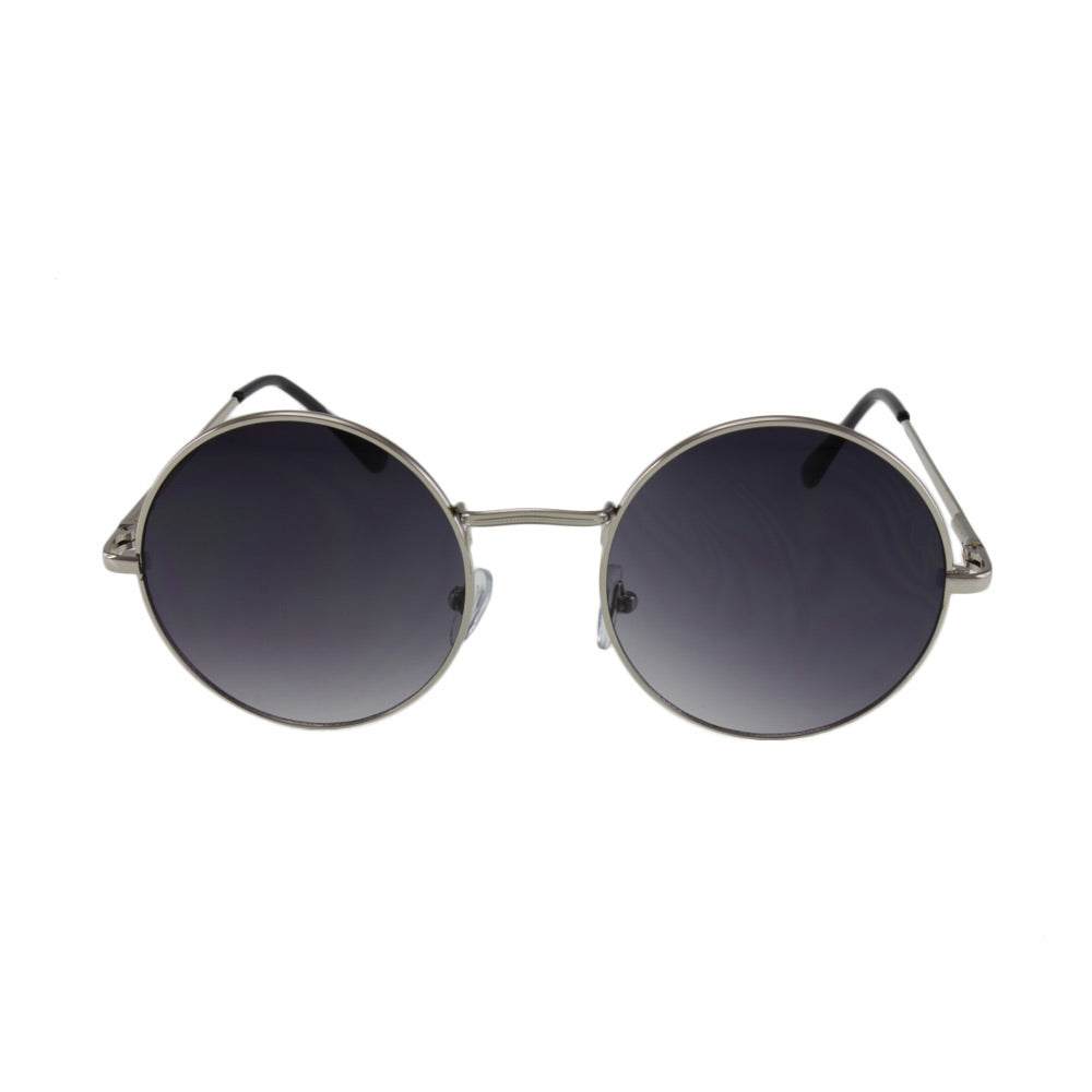 MQ Presley Sunglasses in Silver / Smoke