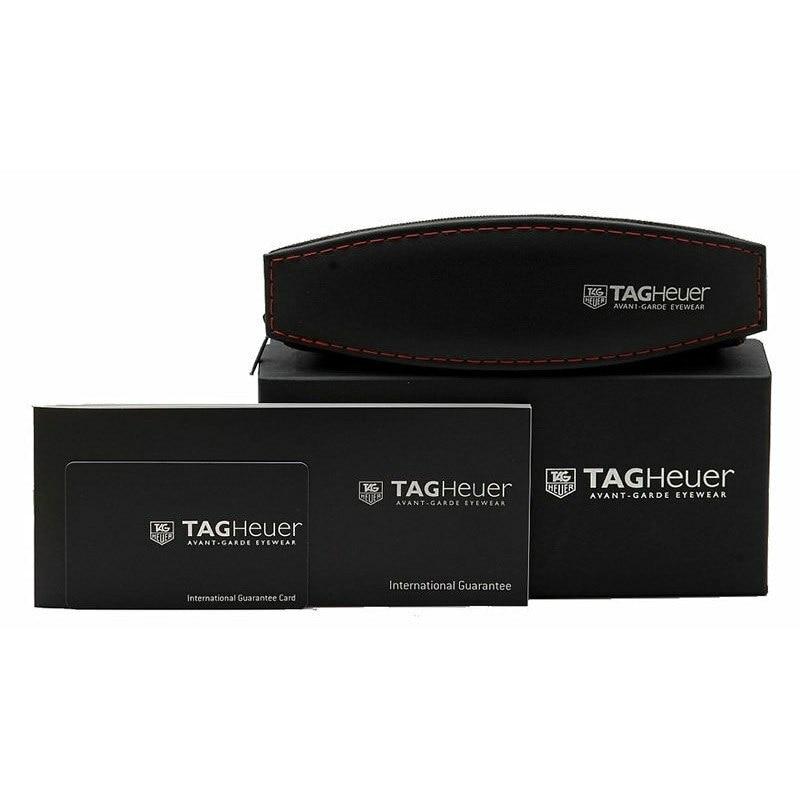 TAG Heuer Legend 9381 101 Rectangular Lens Acetate Frame Sunglasses -